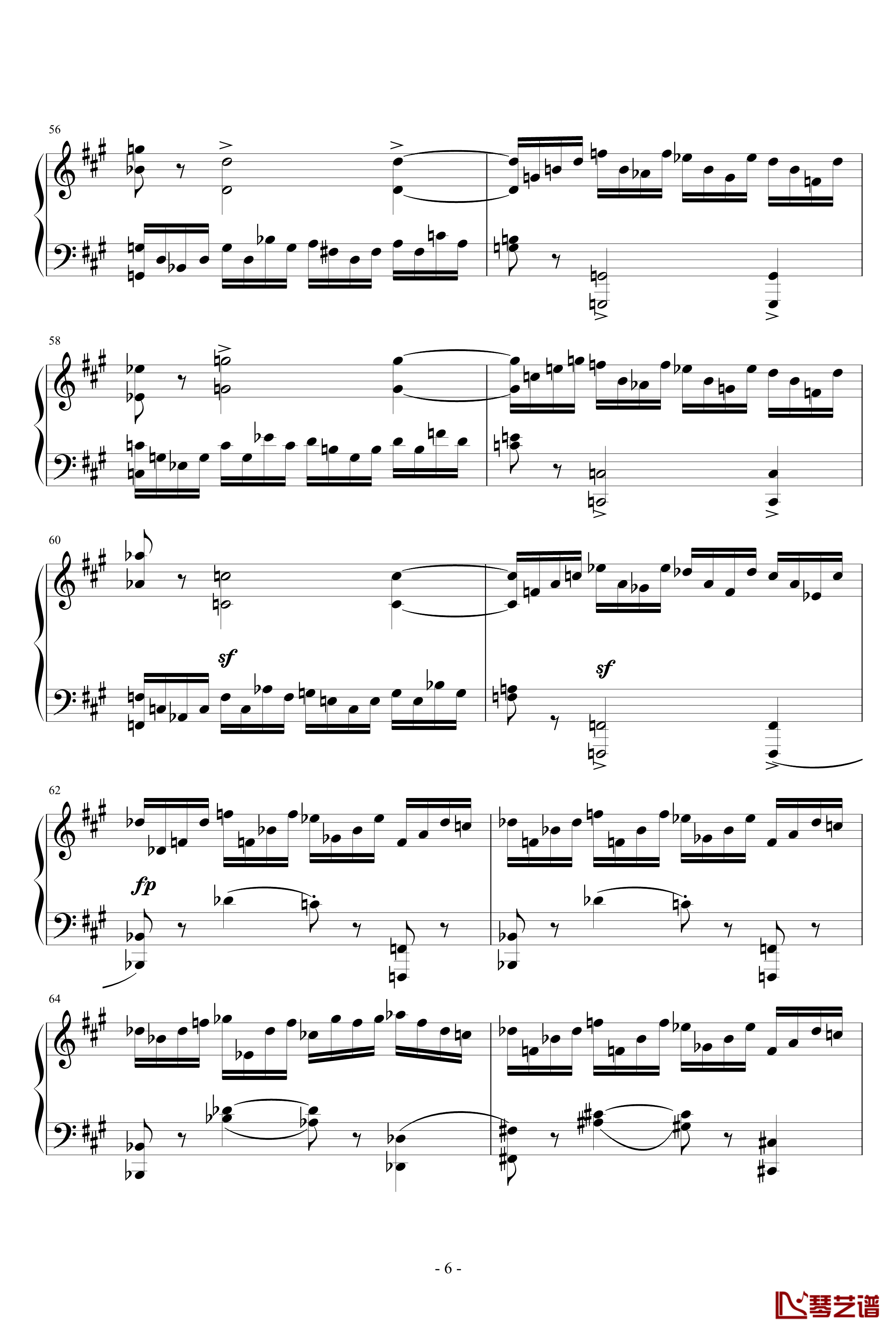Sonata in the Style of Domenico Scarlatti钢琴谱-车尔尼-Czerny